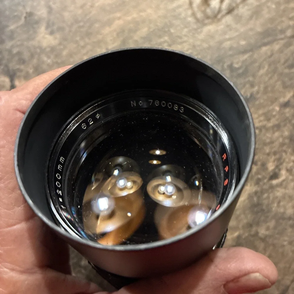 rps eitar lens 1:3.5 f=200mm no 760083